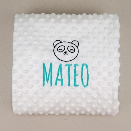 manta-clasica-basica-380-grm2-blanca-personalizada