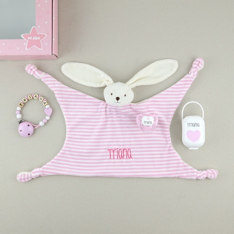 Cajita Baby Born Deluxe Personalizada Rosa