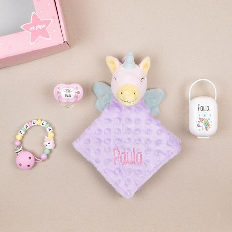 Cajita Baby Born Personalizada Unicornio