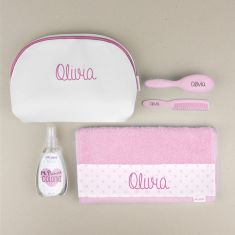 Pack Neceser guarde Personalizado Rosa